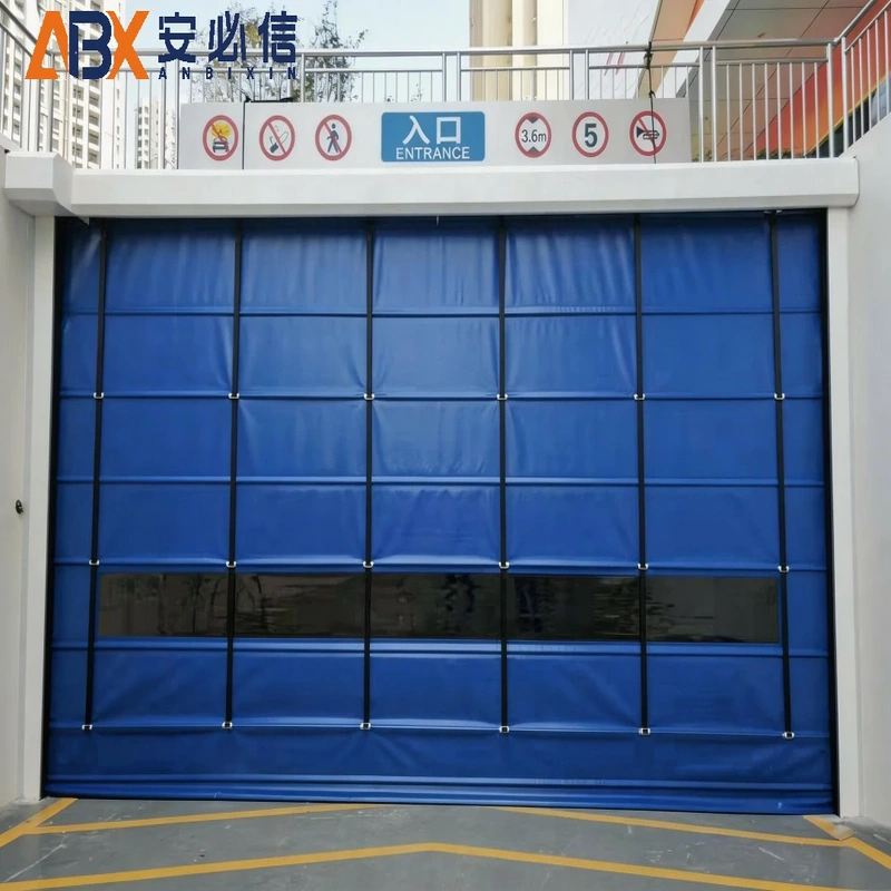 新星背带堆积门解决方案｜安必信工业门厂家