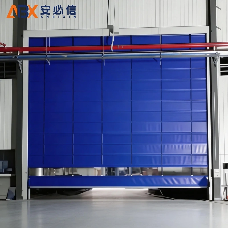 PVC 堆积门